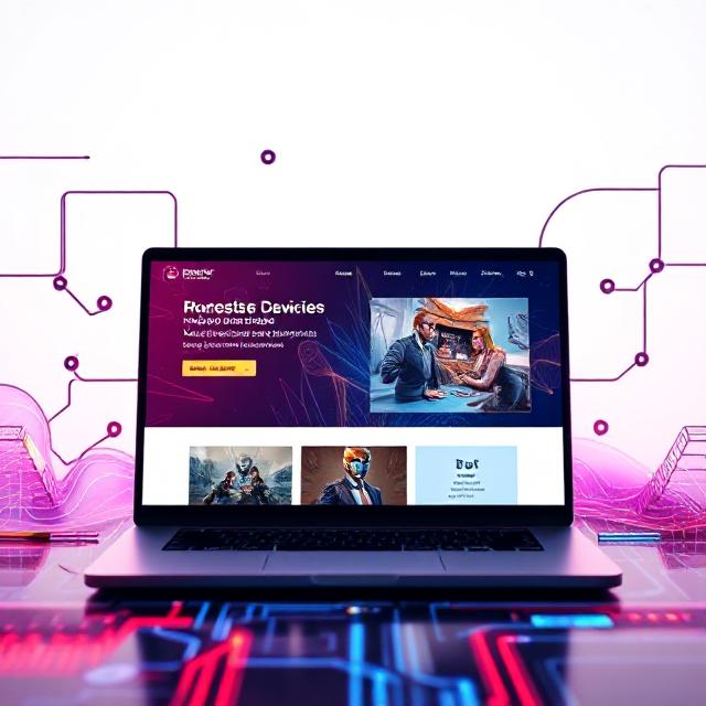 High-quality website development service showcasing a professional and modern website design